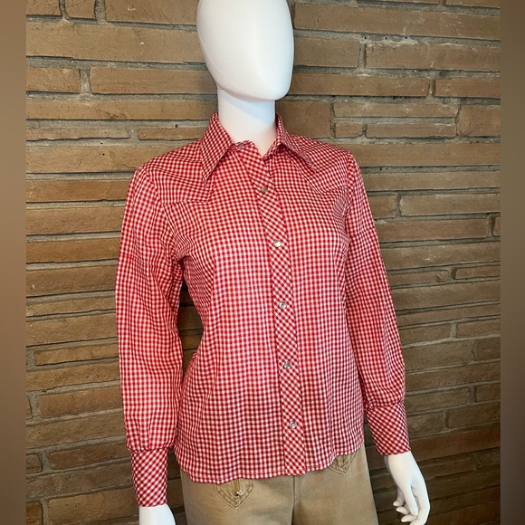 Vintage Gingham Button Down - Picture 2 of 7